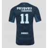 Feyenoord Goncalo Borges #11 Bortatröja 2025-26 Korta ärmar